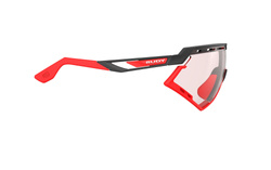 Okulary Rudy Project DEFENDER BLACK MATTE / BUMPERS RED FLUO - Impactx™ Photochromic 2 Red