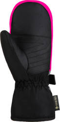 Rękawice Reusch Flash GORE-TEX Junior Mitten Black/Black Melange/Pink Glo- 2023/24