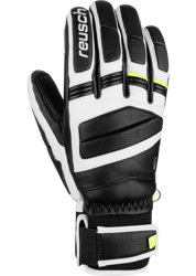 Rękawice Reusch Master Pro Black/White/Safety Yellow - 2024/25