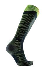 Skarpety narciarskie Sidas Ski Comfort Black/Yellow - 2024/25